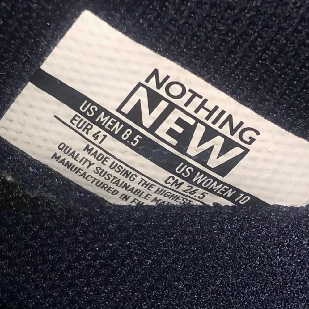 Nothing New Navy & Olive Green Men's Sneakers